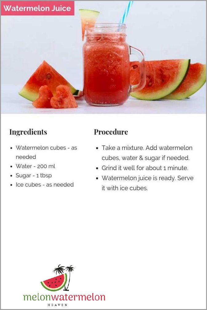 Shocking Revelations - The Astonishing Caloric Secret of Watermelon Juice