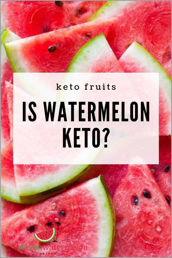 Is Watermelon Secretly Ruining Your Keto Diet? Find Out Now!