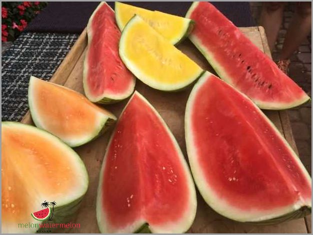Unveiling the Mystery - The Hidden Health Benefits of the Orange Yellow Watermelon