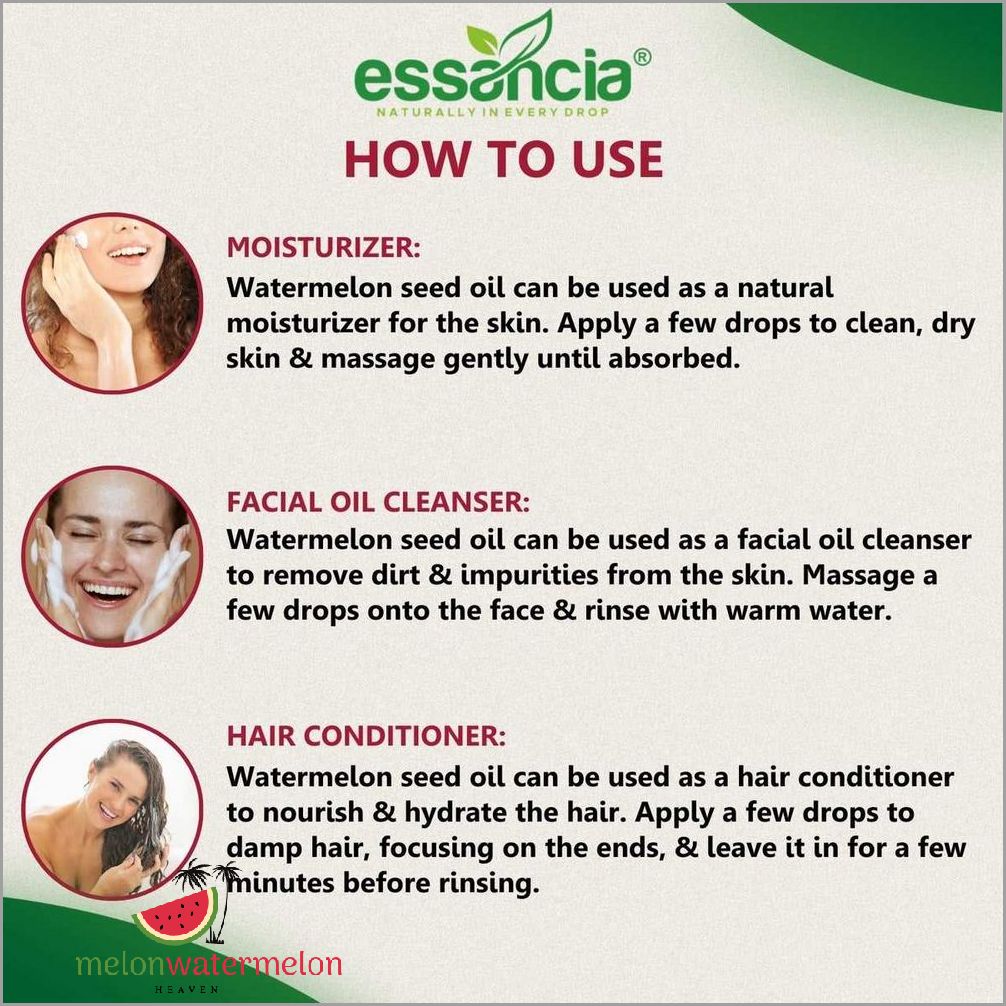 Unbelievable Secrets - The Surprising Power of Watermelon Seed Oil Revealed!