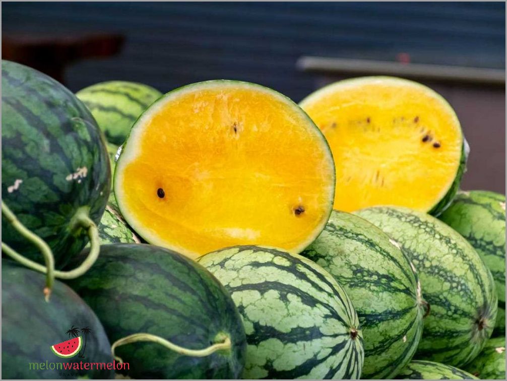 The Sweet Surprise - Unraveling the Untold Story Behind the Yellow Watermelon Name