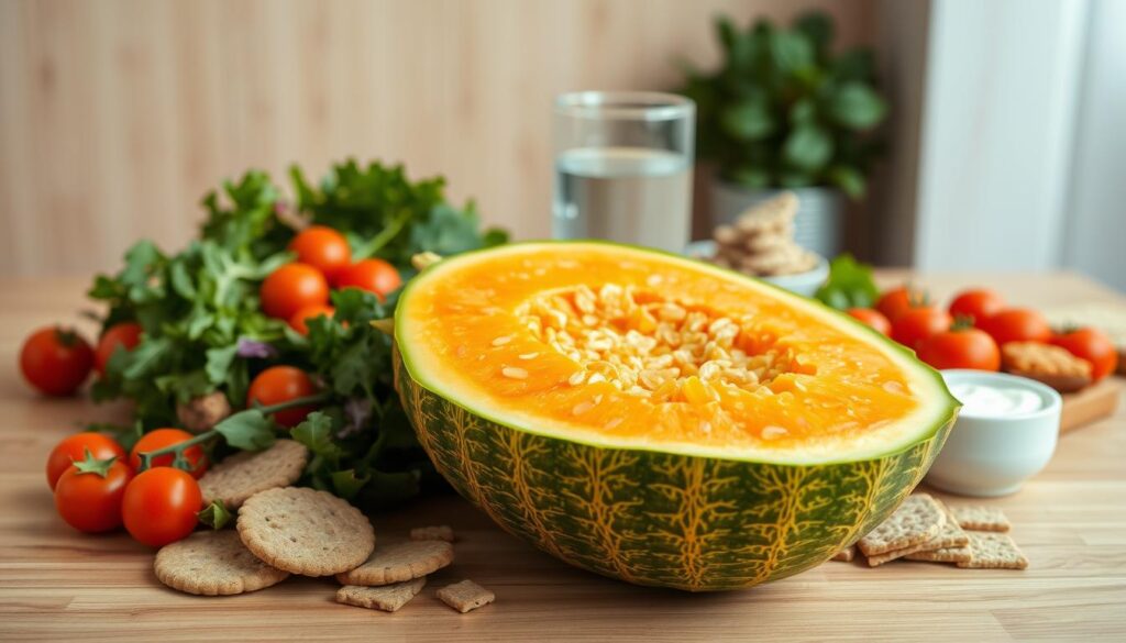 Diabetic Diet with Muskmelon